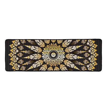 Thai Mandala Print Long Kitchen Mat