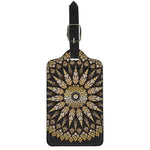 Thai Mandala Print Luggage Tag