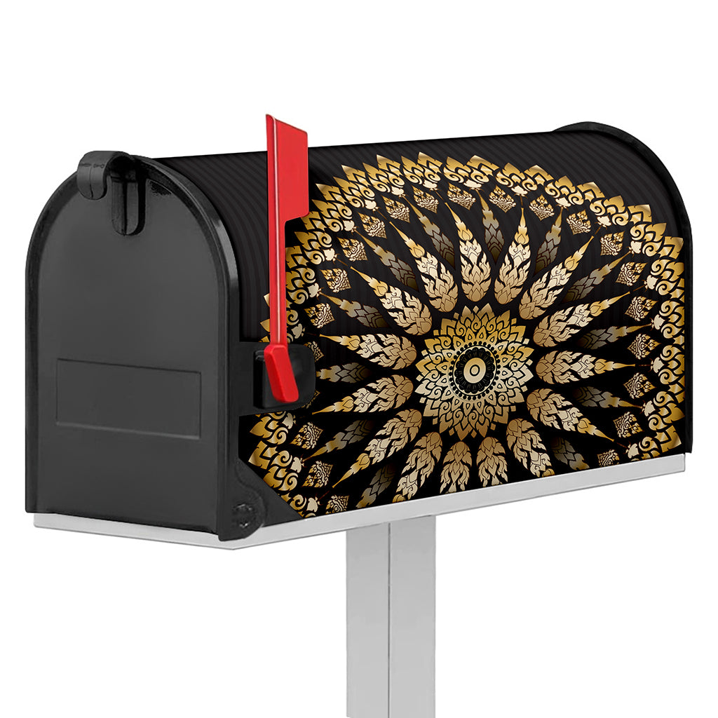 Thai Mandala Print Mailbox Cover