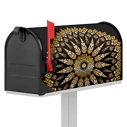 Thai Mandala Print Mailbox Cover