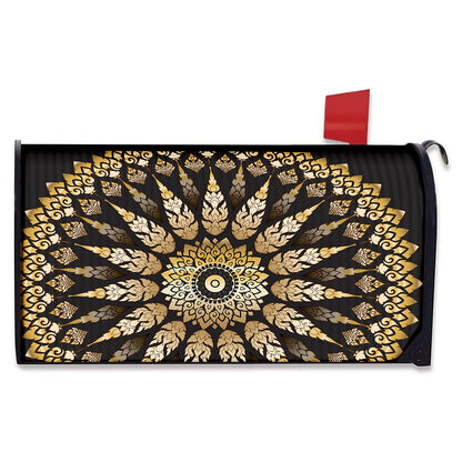Thai Mandala Print Mailbox Cover