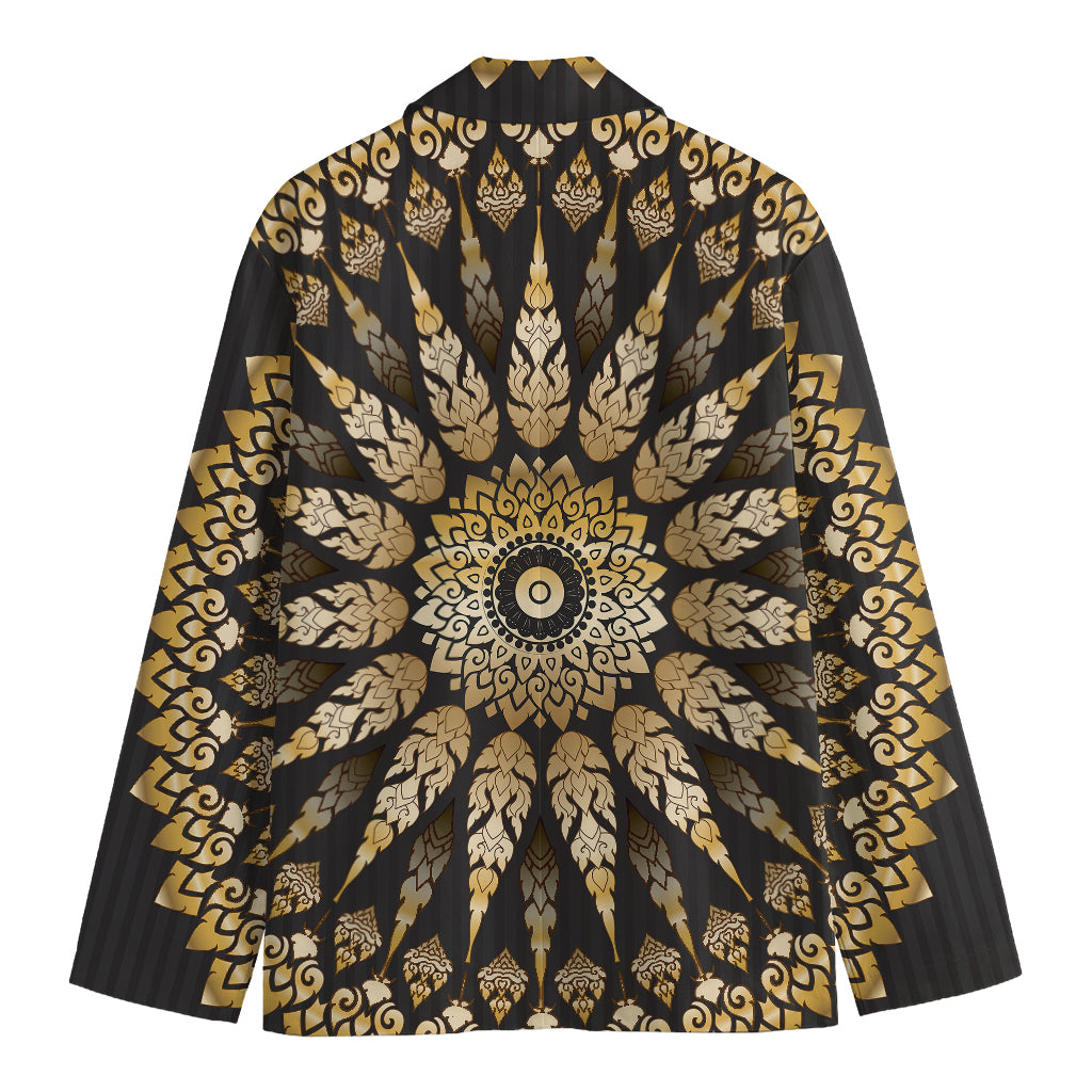 Thai Mandala Print Men's Blazer