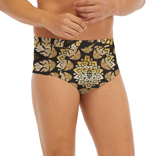 Thai Mandala Print Men's Briefs