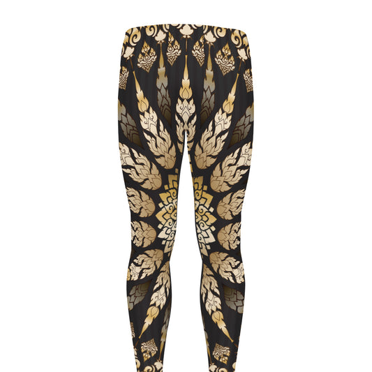Thai Mandala Print Men's leggings