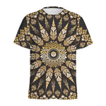 Thai Mandala Print Men's Sports T-Shirt