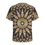 Thai Mandala Print Men's Sports T-Shirt