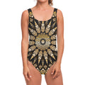 Thai Mandala Print One Piece Swimsuit