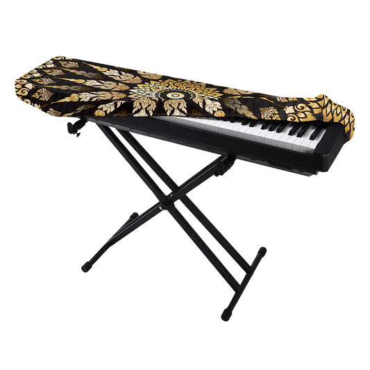 Thai Mandala Print Piano Keyboard Cover