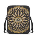 Thai Mandala Print Rectangular Crossbody Bag