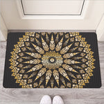 Thai Mandala Print Rubber Doormat