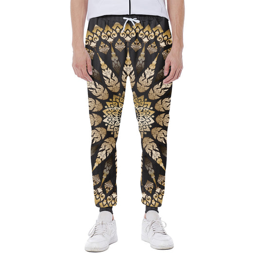 Thai Mandala Print Scuba Joggers