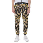 Thai Mandala Print Scuba Joggers