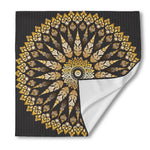 Thai Mandala Print Silk Bandana