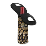 Thai Mandala Print Single Neoprene Wine Tote
