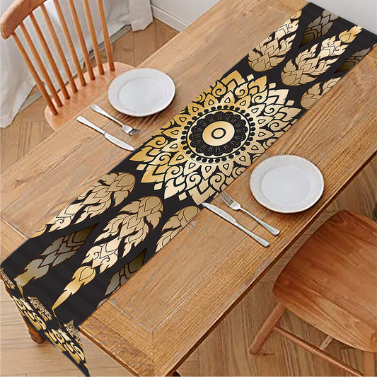 Thai Mandala Print Table Runner