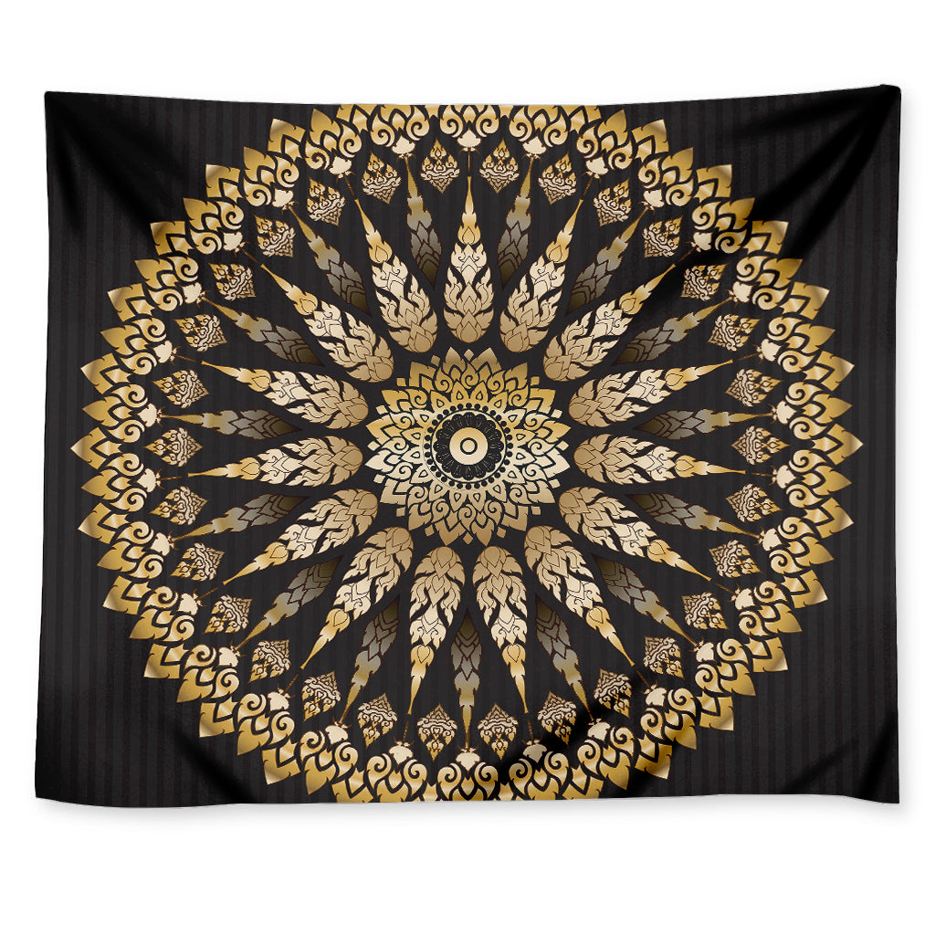 Thai Mandala Print Tapestry