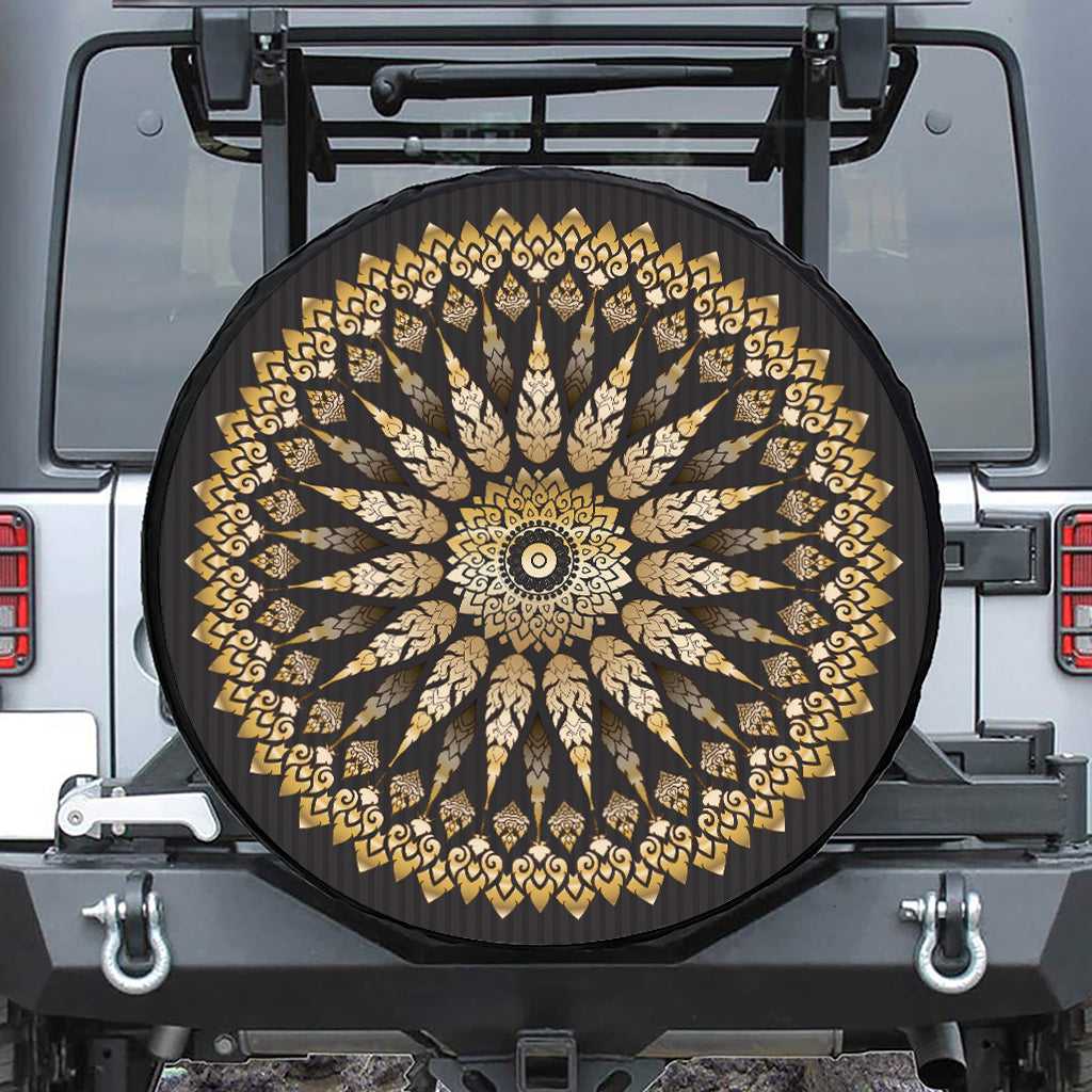 Thai Mandala Print Tire Cover