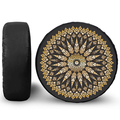 Thai Mandala Print Tire Cover