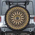 Thai Mandala Print Tire Cover With Camera Hole