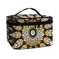 Thai Mandala Print Travel Makeup Bag