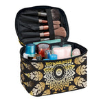Thai Mandala Print Travel Makeup Bag