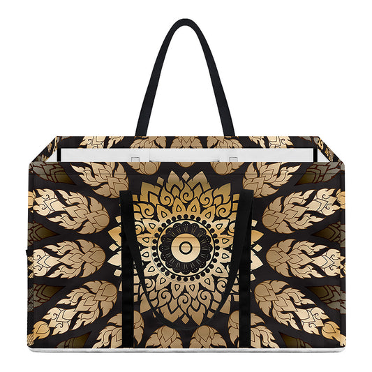Thai Mandala Print Utility Tote Bag