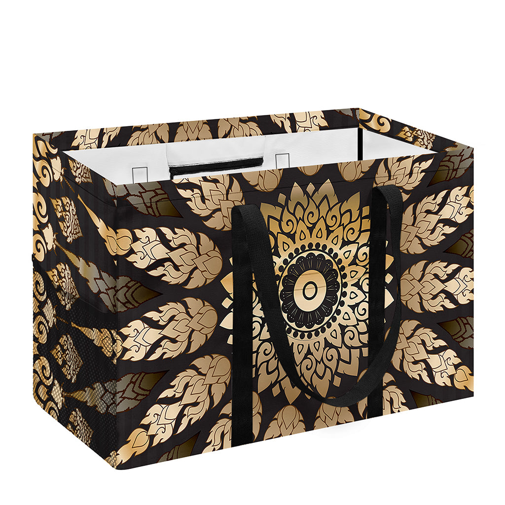 Thai Mandala Print Utility Tote Bag