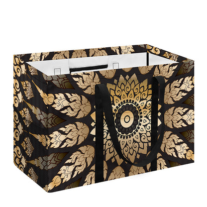 Thai Mandala Print Utility Tote Bag