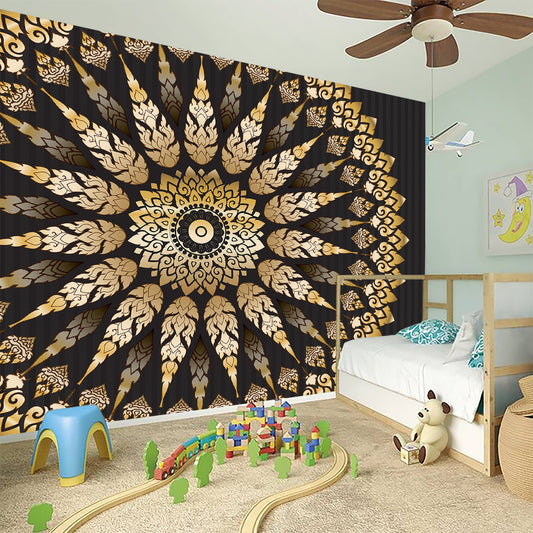 Thai Mandala Print Wall Sticker