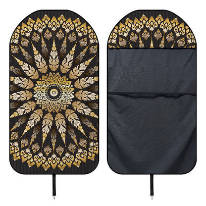 Thai Mandala Print Waterproof Car Seat Cover