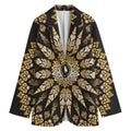Thai Mandala Print Women's Blazer