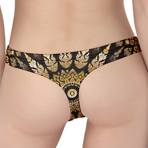 Thai Mandala Print Women's Thong