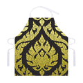 Thai Ornament Pattern Print Adjustable Apron