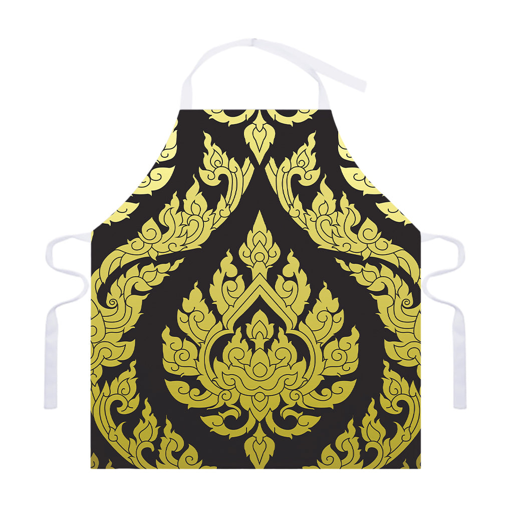 Thai Ornament Pattern Print Adjustable Apron