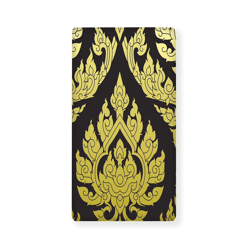 Thai Ornament Pattern Print Baby Crib Sheet