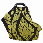 Thai Ornament Pattern Print Baby Seat Cover