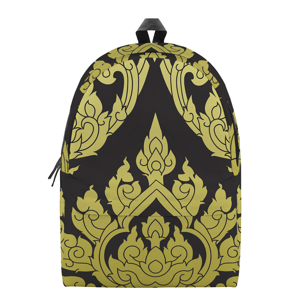 Thai Ornament Pattern Print Backpack