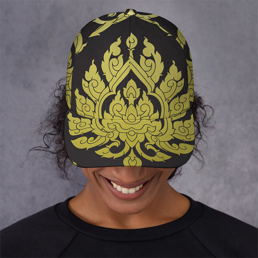 Thai Ornament Pattern Print Baseball Cap