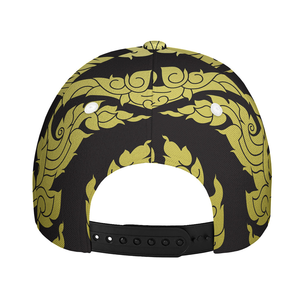 Thai Ornament Pattern Print Baseball Cap