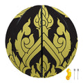 Thai Ornament Pattern Print Basketball