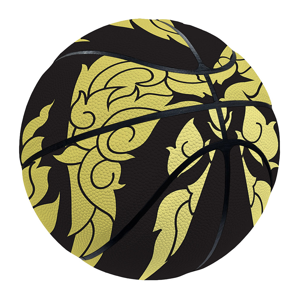 Thai Ornament Pattern Print Basketball