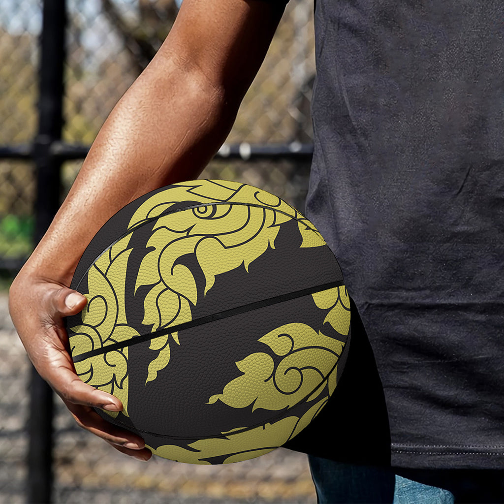 Thai Ornament Pattern Print Basketball