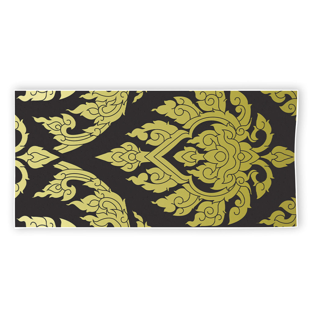 Thai Ornament Pattern Print Beach Towel