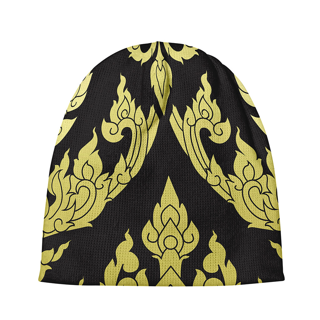 Thai Ornament Pattern Print Beanie