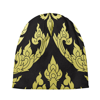 Thai Ornament Pattern Print Beanie