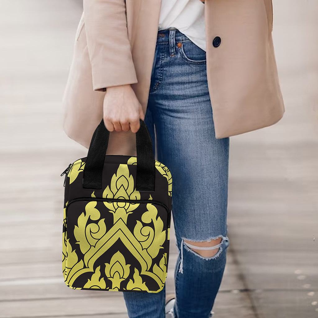Thai Ornament Pattern Print Bible Tote Bag