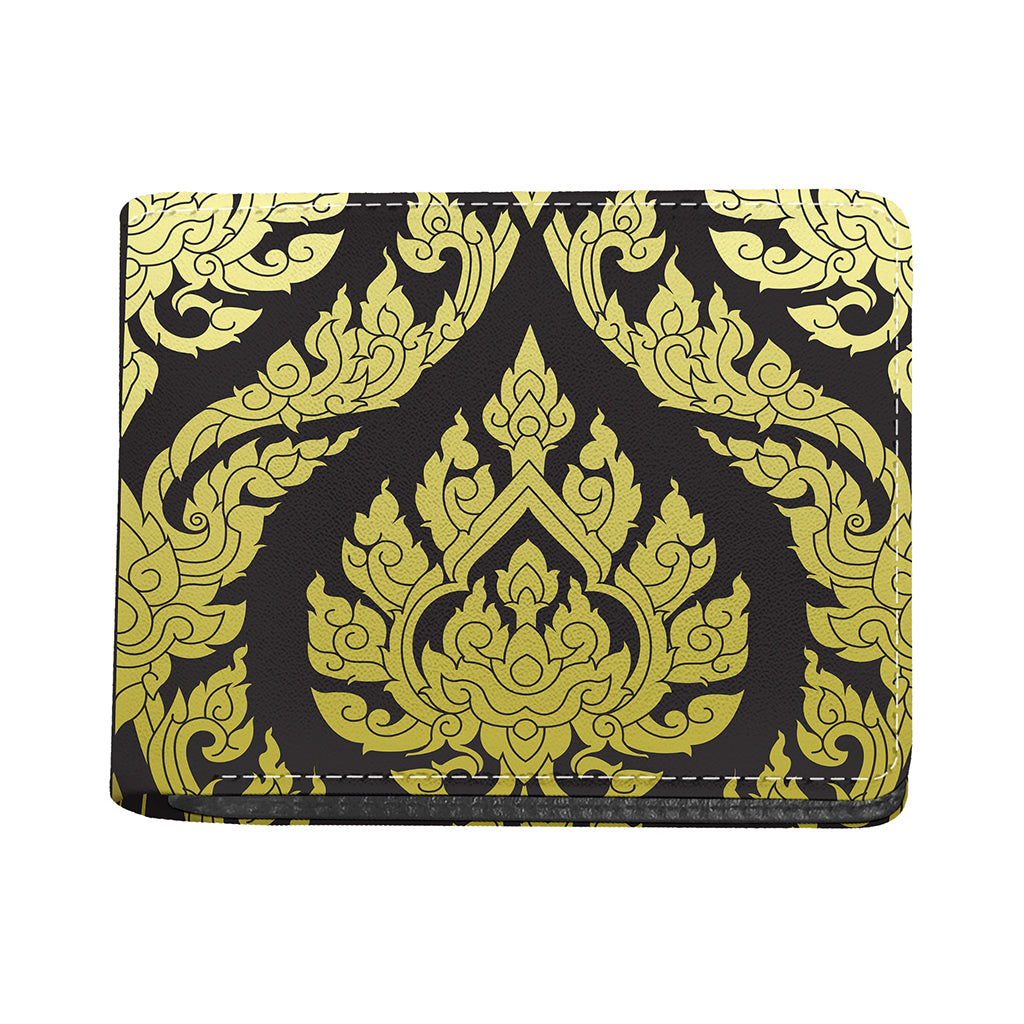 Thai Ornament Pattern Print Bifold Wallet