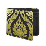 Thai Ornament Pattern Print Bifold Wallet