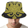 Thai Ornament Pattern Print Bucket Hat
