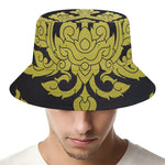 Thai Ornament Pattern Print Bucket Hat